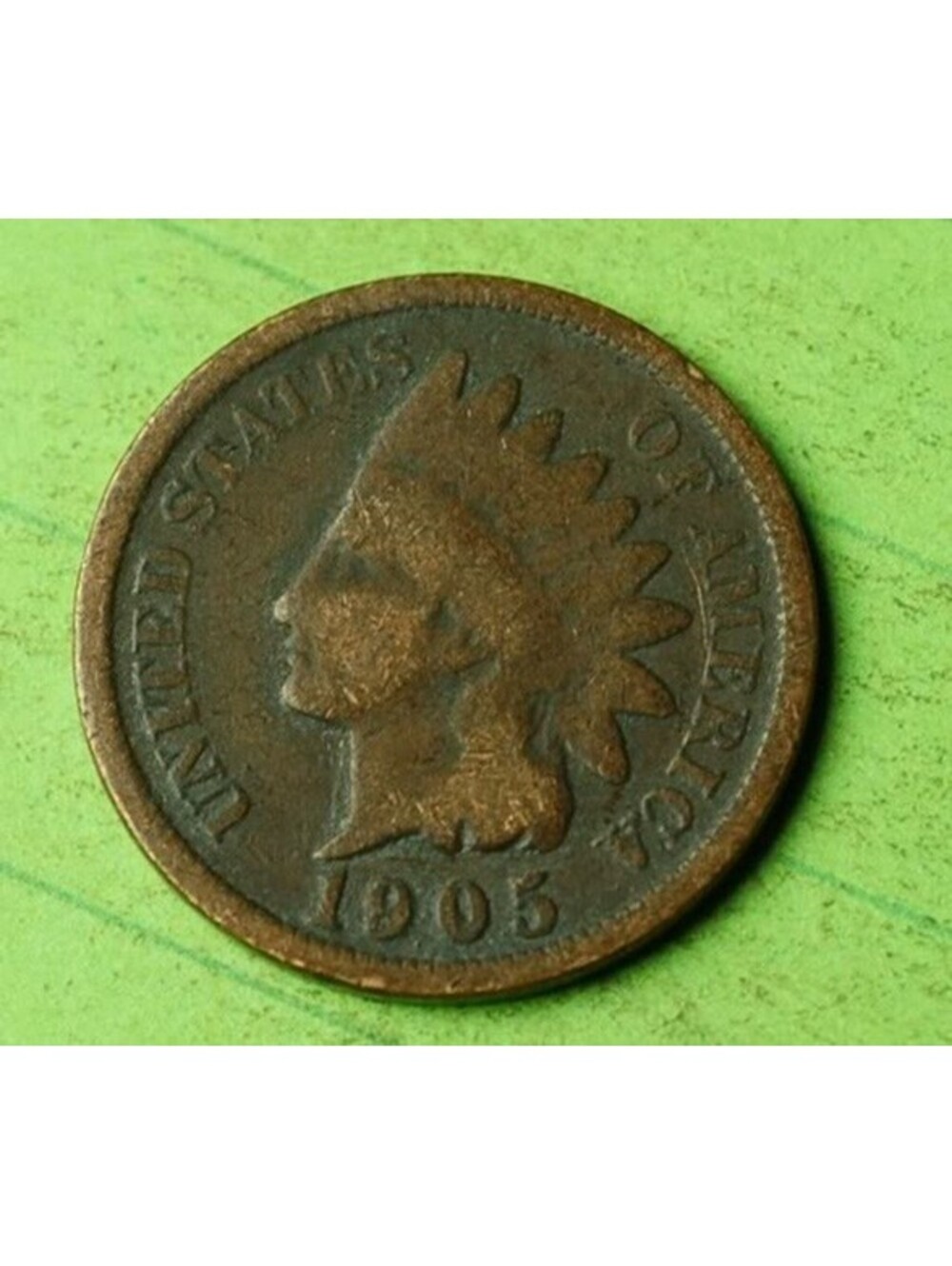X371 1905 Indian Head Cent Penny 1c - Check Out Our eBay Store - old coin money